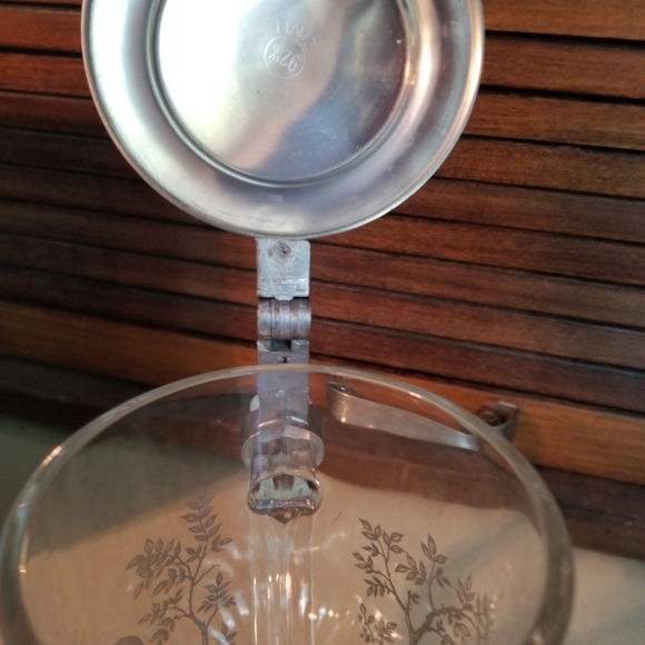 Vintage ALWE Beer Stein with Etched Elk in a forest with a pewter lid🦌🍺 - Picture 10 of 10